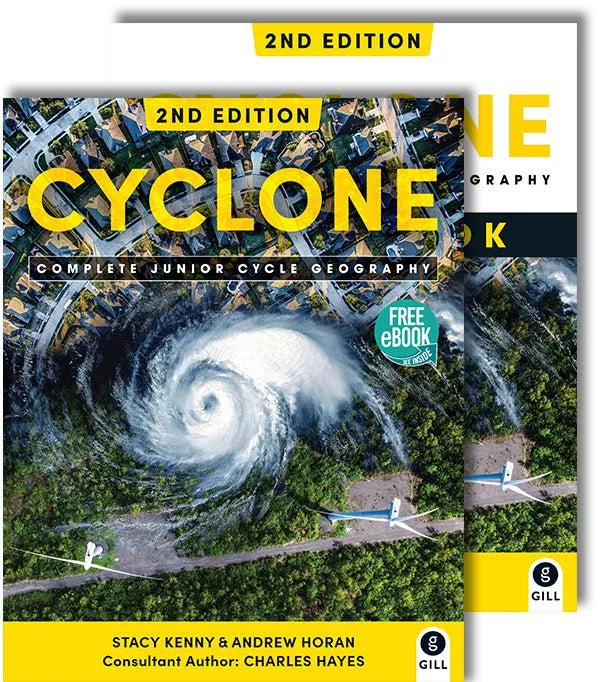 ■ Cyclone - Junior Cycle Geography - Set - 2nd / New Edition (2023)