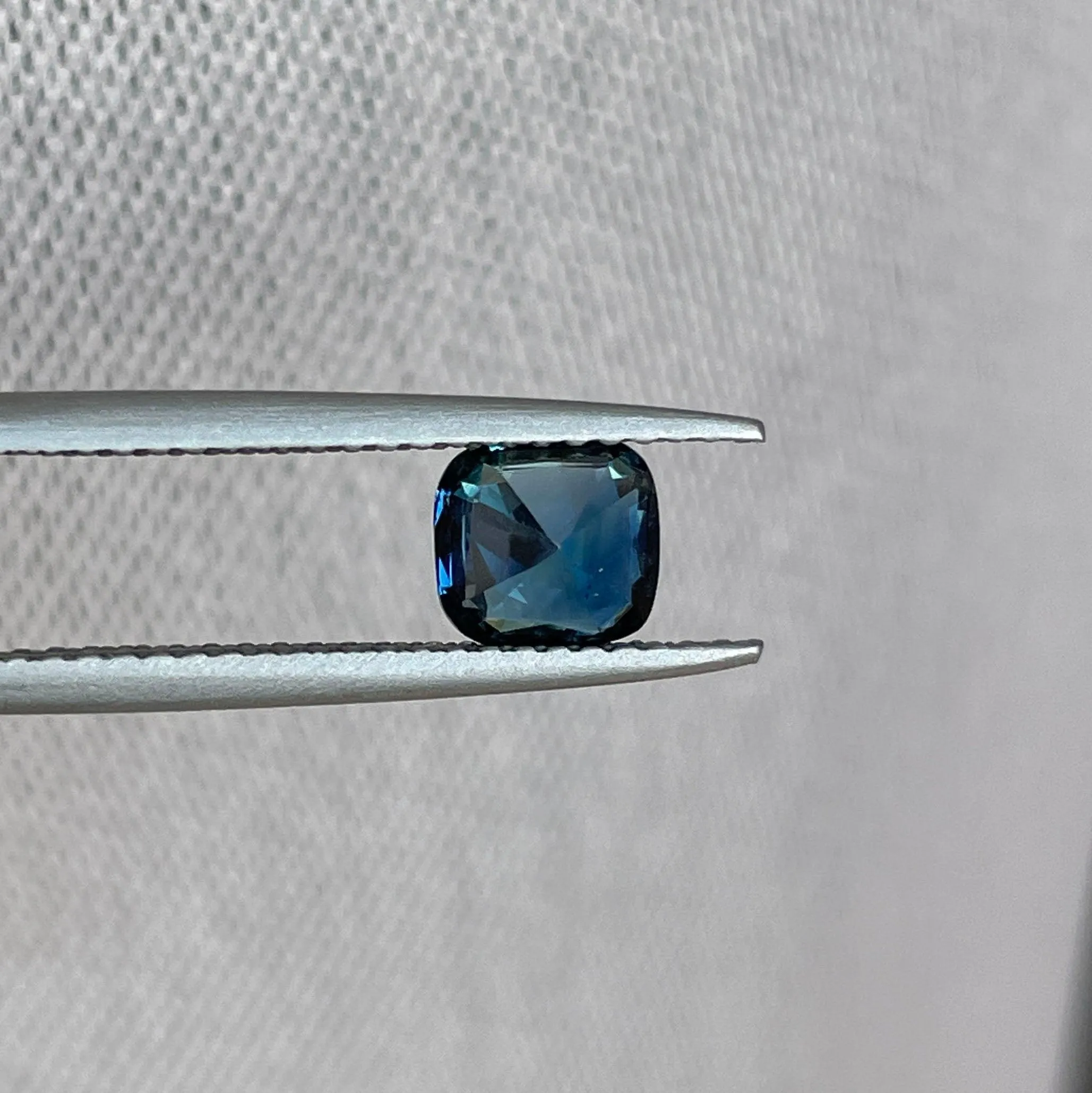 1.02 ct natural Teal Sapphire is well cut to bring out the best colour and lustre, make a custom designed unique ring with this sapphire