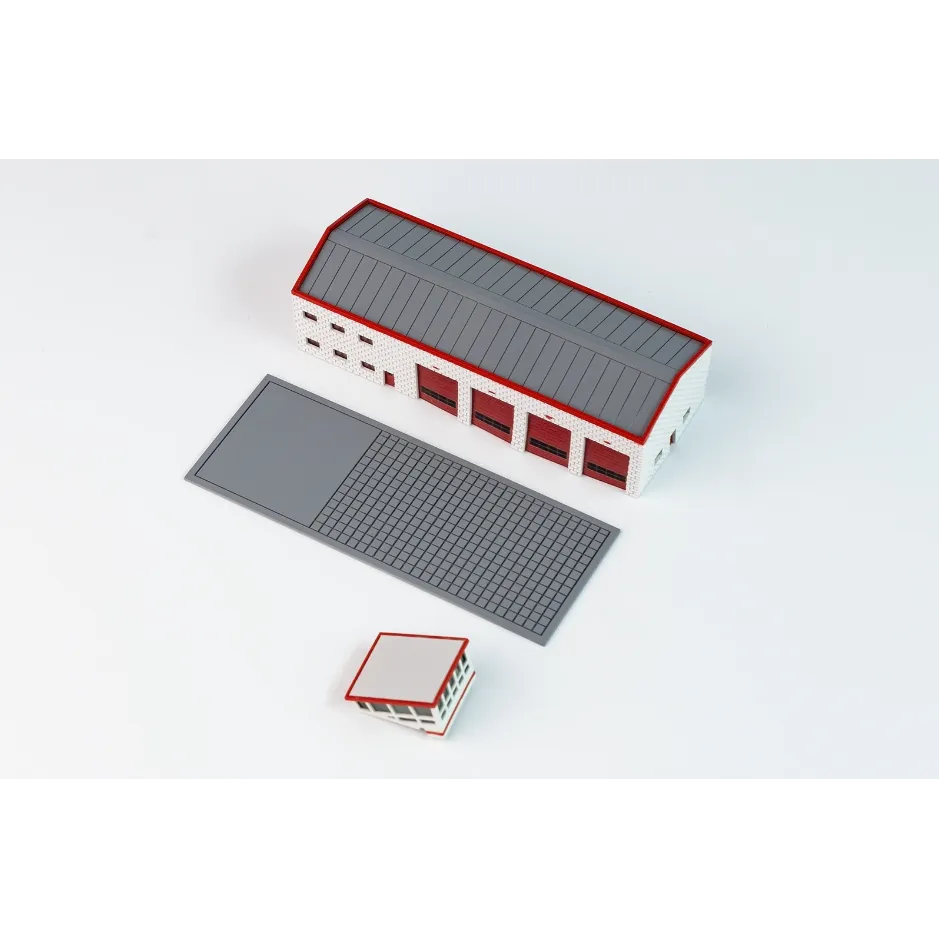 1/400 Airport Fire Station (without fire truck)