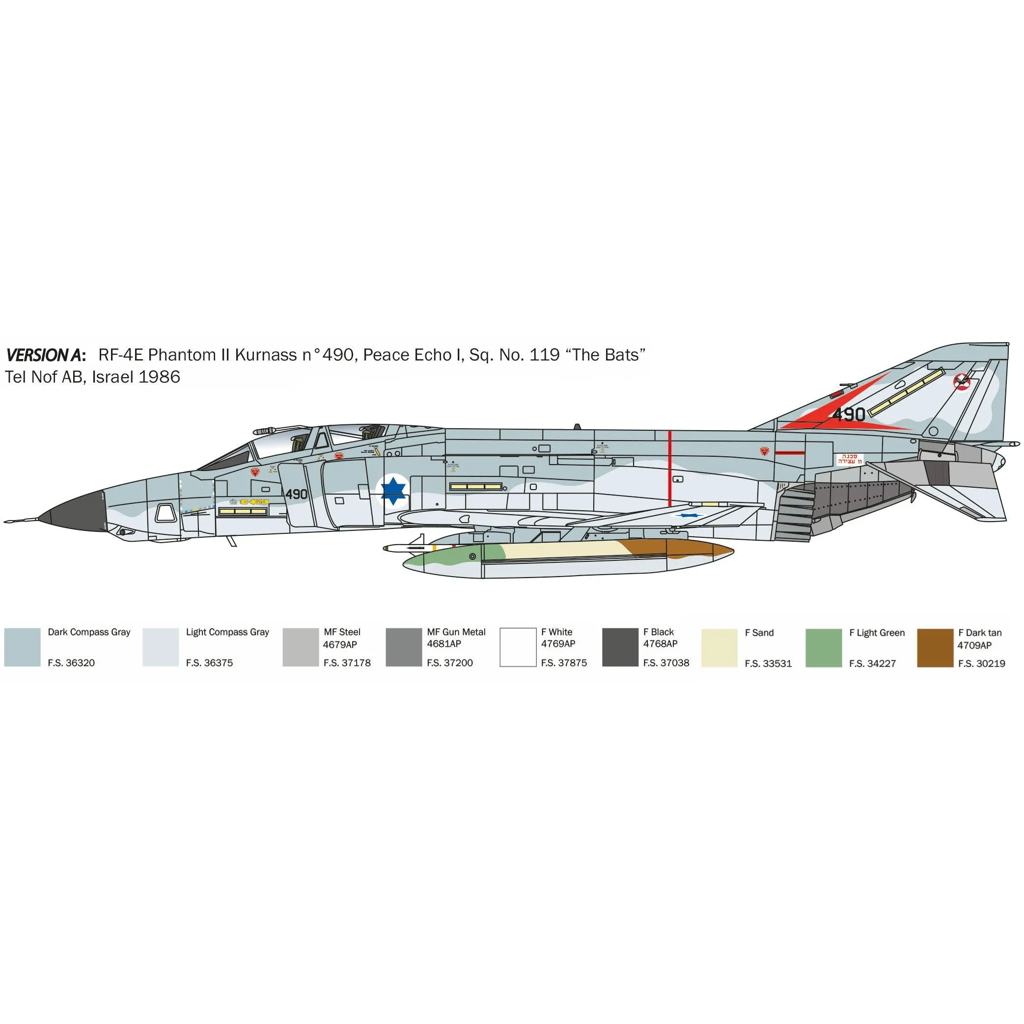 1/48 RF4E Phantom II
