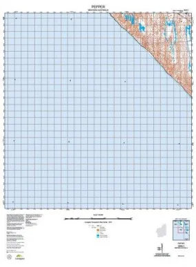 1544-1 Pepper Topographic Map by Landgate (2015)