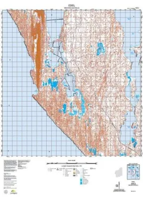 1545-2 Edel Topographic Map by Landgate (2015)