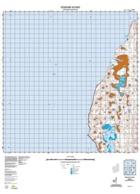 1546-1 Denham Sound Topographic Map by Landgate (2015)