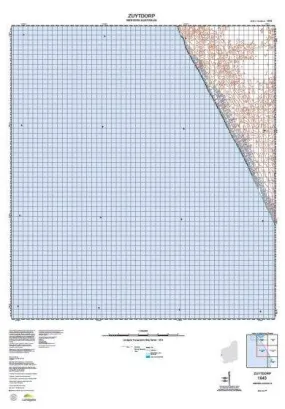 1643 Zuytdorp Topographic Map by Landgate (2015)