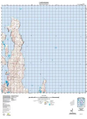 1645-3 Carrarang Topographic Map by Landgate (2015)