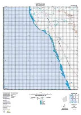 1647 Greenough Topographic Map by Landgate (2015)