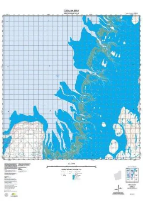 1753-2 Giralia Bay Topographic Map by Landgate (2015)