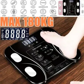 180kg Body Fat Scale w/ Intelligent Electronic LCD