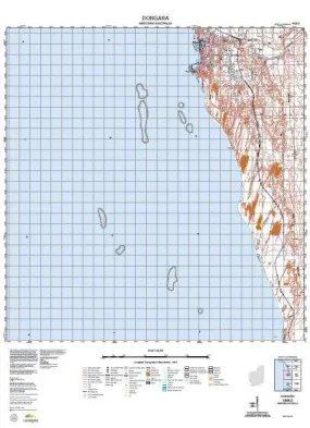 1839-2 Dongara Topographic Map by Landgate (2015)