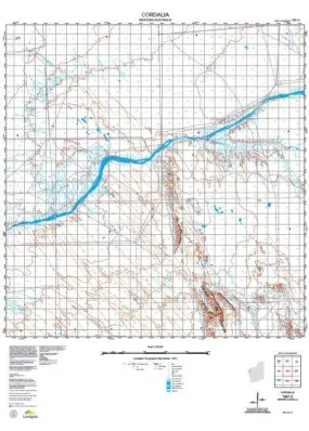 1851-3 Cordalia Topographic Map by Landgate (2015)