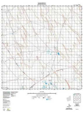1852-3 Sandberg Topographic Map by Landgate (2015)