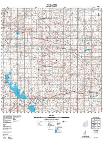 1939-4 Yardarino Topographic Map by Landgate (2015)