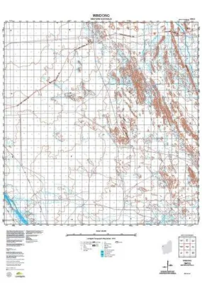 1952-3 Windong Topographic Map by Landgate (2015)