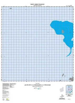 1955-1 Mary Anne Passage Topographic Map by Landgate (2015)