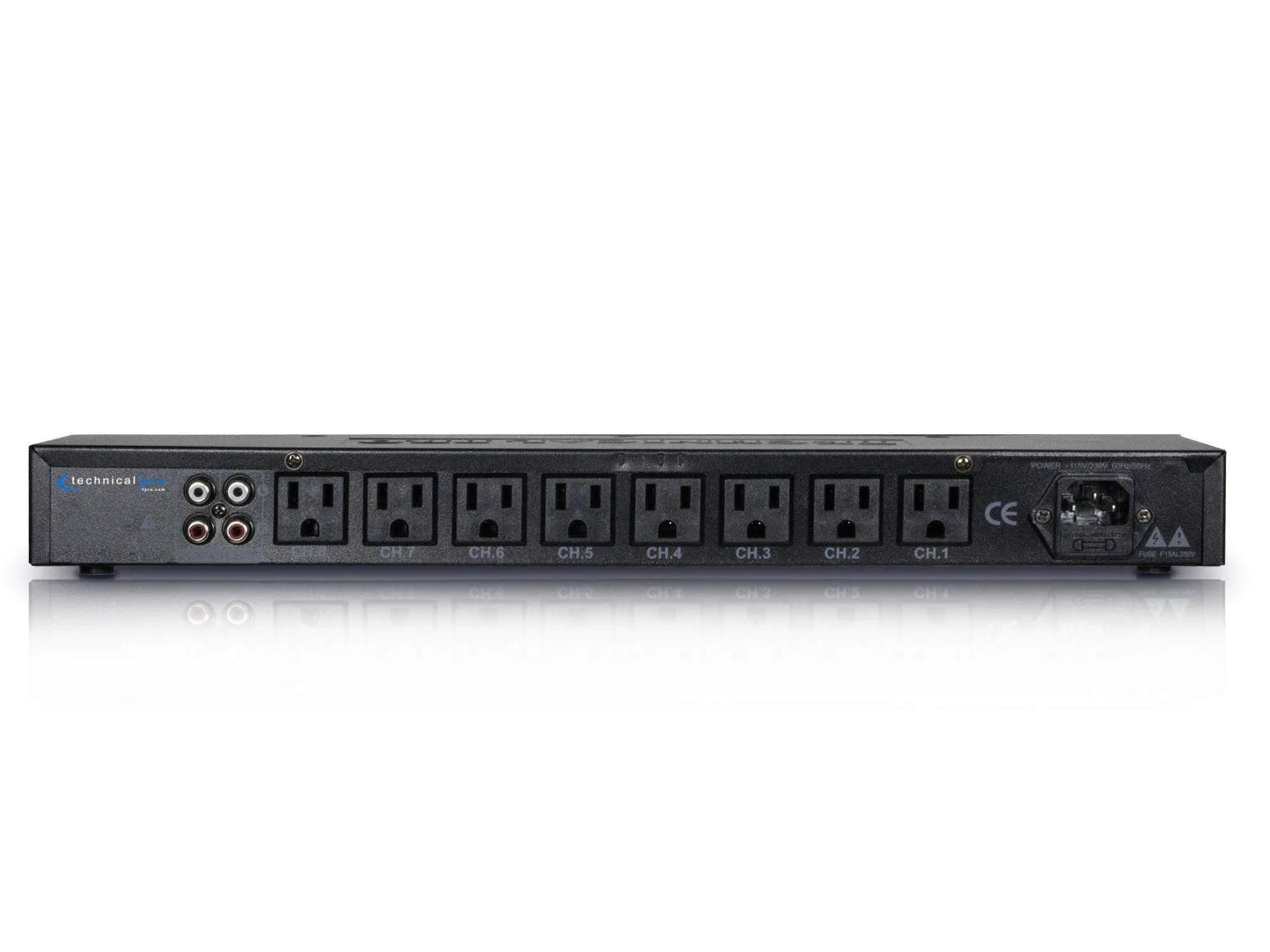 1U Rack Mount dB Display with Power Supply