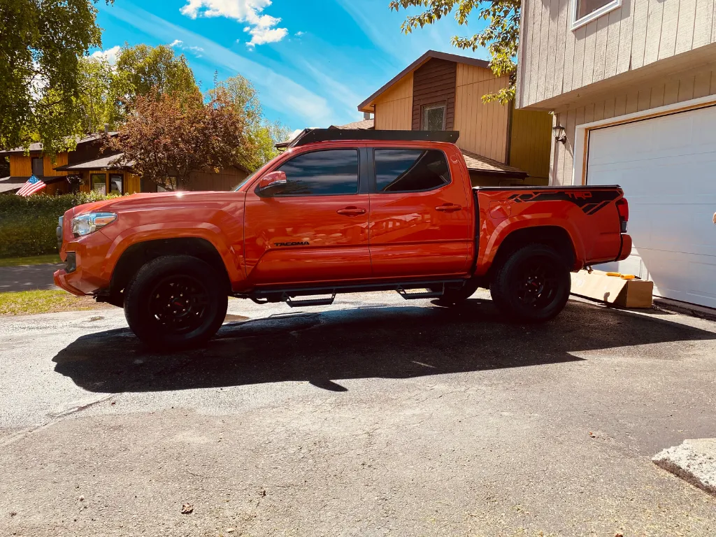 2005-2023 TOYOTA TACOMA ECONOMY ROOF RACK BY CALI RAISED LED