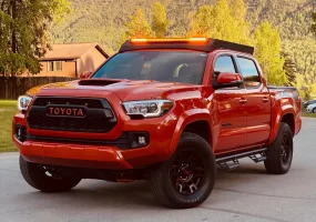 2005-2023 TOYOTA TACOMA ECONOMY ROOF RACK BY CALI RAISED LED