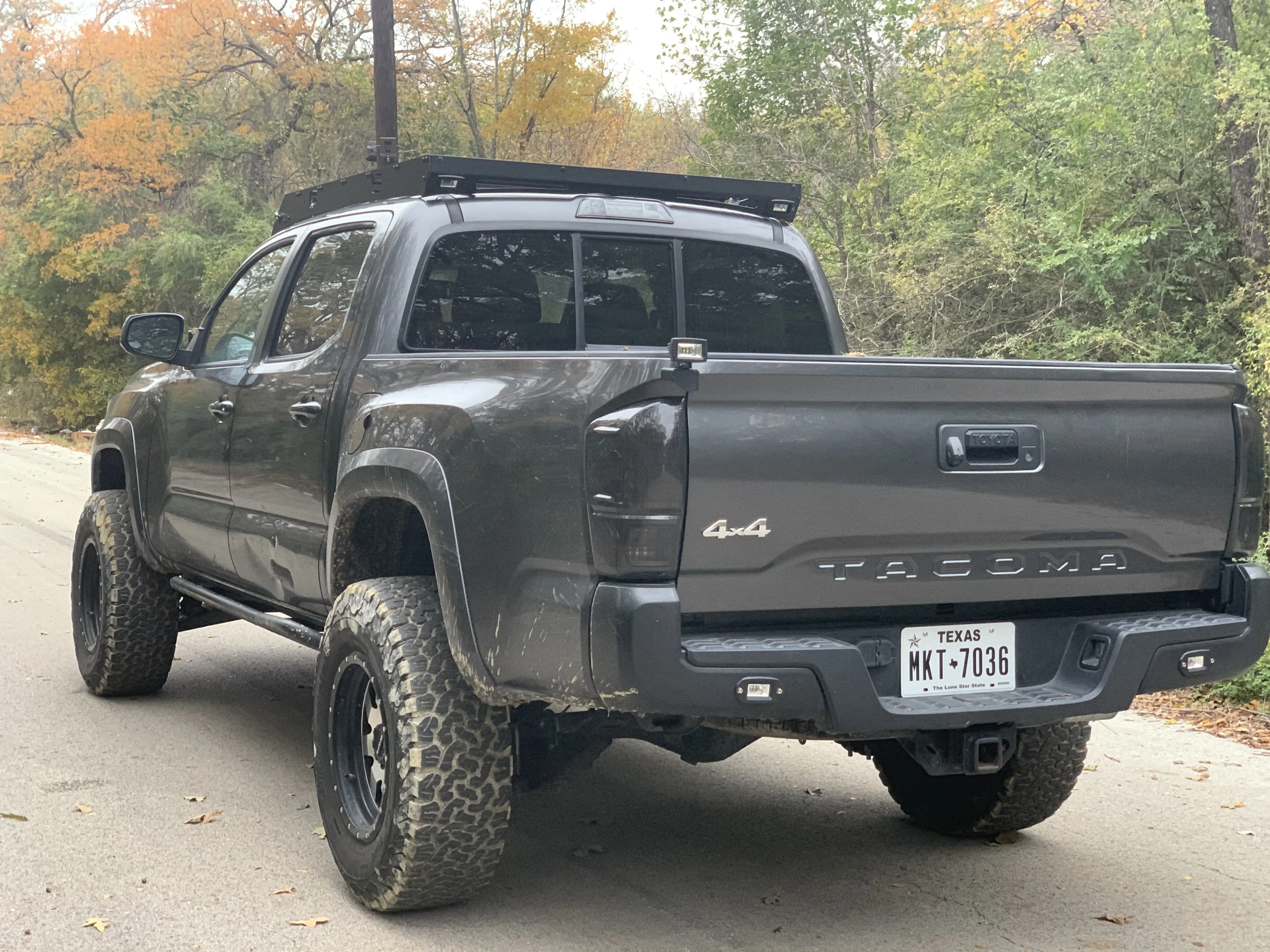 2005-2023 TOYOTA TACOMA PREMIUM ROOF RACK BY CALI RAISED LED