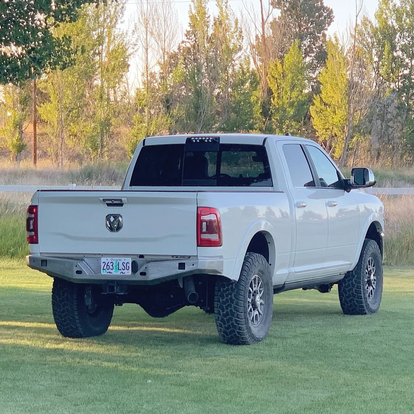 2010-2024 Thuren Fabrication Rear Bumper For OEM Hitch
