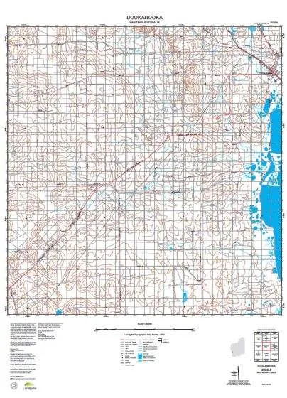 2038-4 Dookanooka Topographic Map by Landgate (2015)