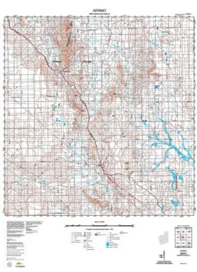 2039-3 Arrino Topographic Map by Landgate (2015)