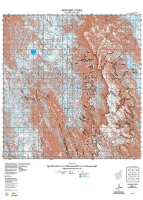2051-1 Wongida Creek Topographic Map by Landgate (2015)