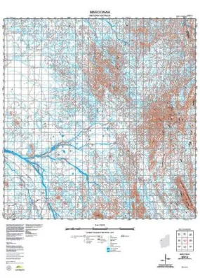 2051-3 Maroonah Topographic Map by Landgate (2015)