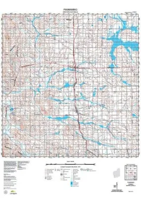 2136-2 Piawaning Topographic Map by Landgate (2015)