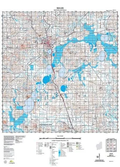 2331-2 Wagin Topographic Map by Landgate (2015)