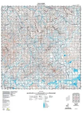 2333-4 Quajabin Topographic Map by Landgate (2015)