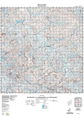 2334-3 Balkuling Topographic Map by Landgate (2015)