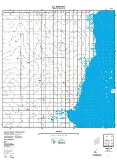 2337-1 Karrakutta Topographic Map by Landgate (2015)