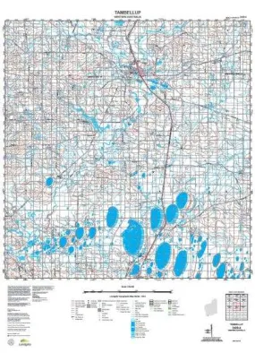 2429-4 Tambellup Topographic Map by Landgate (2015)