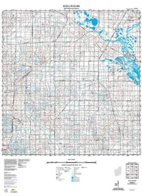 2435-2 Kodj Kodjin Topographic Map by Landgate (2015)