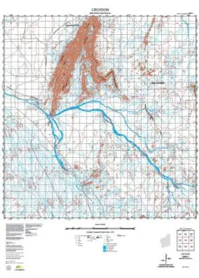 2455-1 Croydon Topographic Map by Landgate (2015)