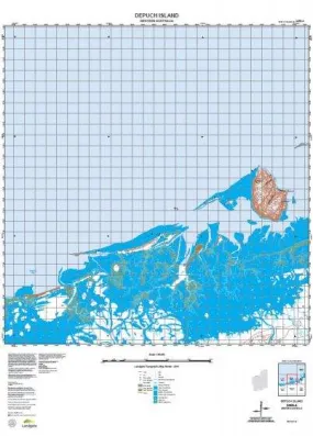 2456-4 Depuch Island Topographic Map by Landgate (2015)