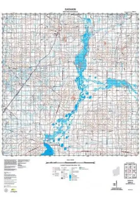 2533-4 Babakin Topographic Map by Landgate (2015)