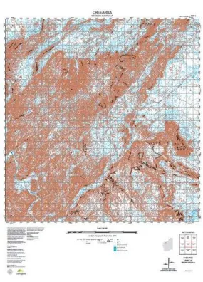 2555-3 Cheearra Topographic Map by Landgate (2015)