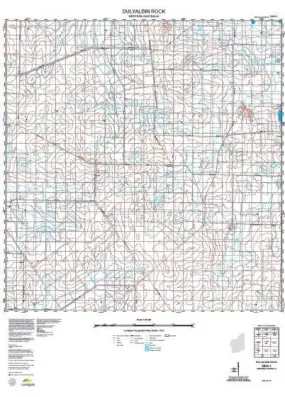 2634-1 Dulyalbin Rock Topographic Map by Landgate (2015)
