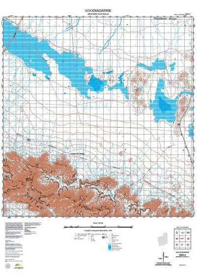 2653-2 Goodiadarrie Topographic Map by Landgate (2015)