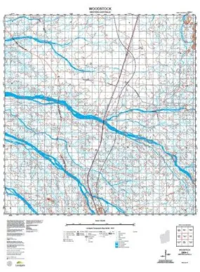 2654-1 Woodstock Topographic Map by Landgate (2015)