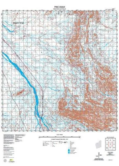 2655-1 Pincunah Topographic Map by Landgate (2015)