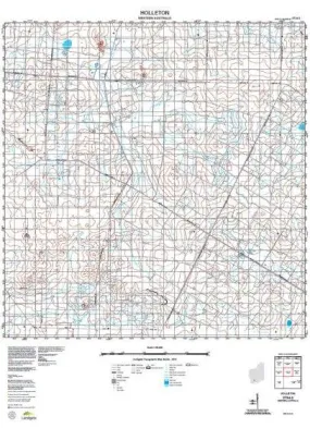 2734-3 Holleton Topographic Map by Landgate (2015)