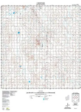 2834-3 Cheritons Topographic Map by Landgate (2015)