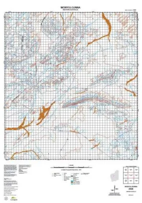 2848 Wonyulgunna Topographic Map by Landgate (2015)