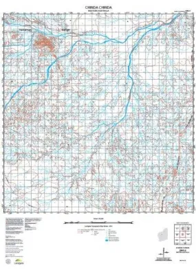 2850-4 Chinda Chinda Topographic Map by Landgate (2015)