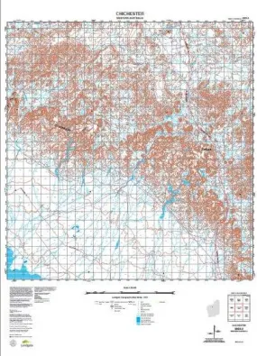 2853-2 Chichester Topographic Map by Landgate (2015)