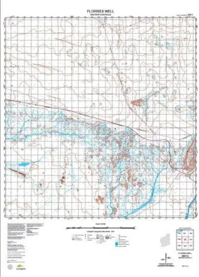 2857-2 Florries Well Topographic Map by Landgate (2015)