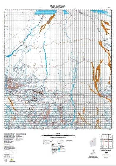 2951 Murramunda Topographic Map by Landgate (2015)