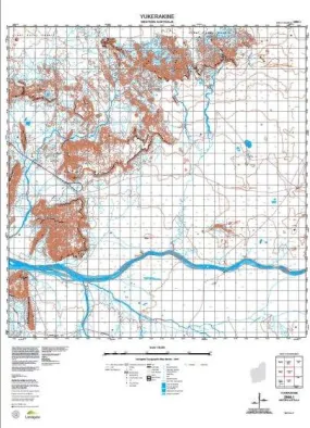 2956-1 Yukerakine Topographic Map by Landgate (2015)